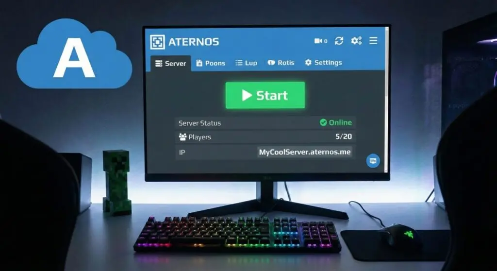 Aternos Sunucu Nedir? Aterno...