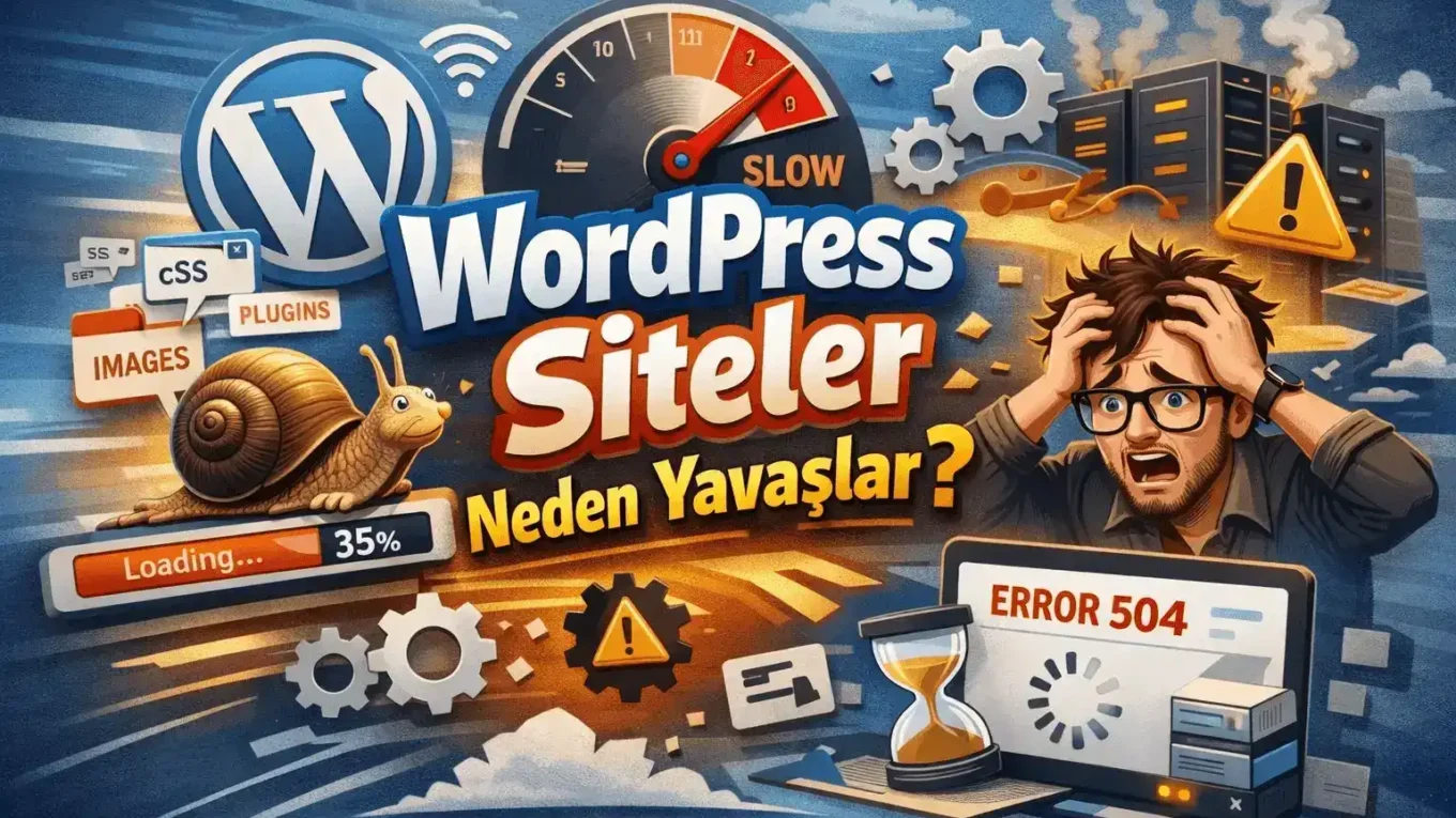 WordPress Siteler Neden Yavaşlar? (2026 Hızlandırma Rehberi)